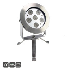 6X3w IP68 DC24V Super Bright LED Underwater Spotlights for Ponds